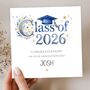 Graduation Card, Blue Class Of 2026 Card For Him, Son, Grandson, thumbnail 1 of 3