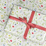 Wild Flower Wrapping Paper Roll Or Folded, thumbnail 2 of 2