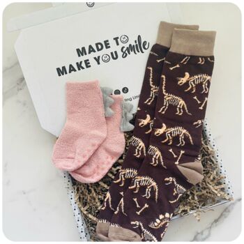 Father And Daughter Dinosaur New Baby / Toddler Gift, 2 of 4