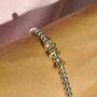 Dainty Silver Plated Milestone Birthday Decade Bracelet, thumbnail 4 of 10
