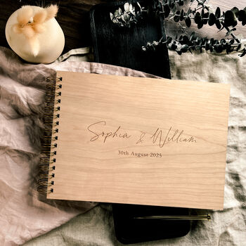 Personalised Wedding Day Guestbook Alternative, 9 of 9