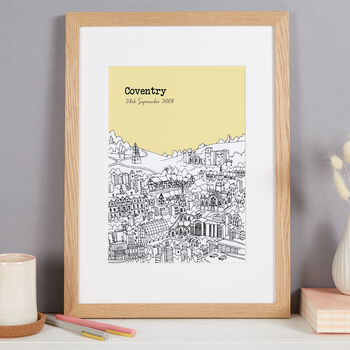 Personalised Coventry Print, 7 of 9