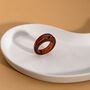 Amber Coloured Resin Ring, thumbnail 1 of 8
