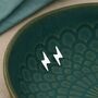 Tiny Sterling Silver Lightning Bolt Stud Earrings, thumbnail 5 of 9