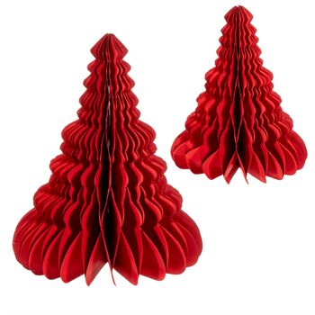Honeycomb Tree Standing Decoration Set Of Two, 5 of 5