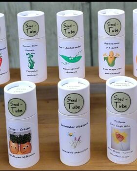 Gardening Tools For Children With Seedtube Of Flowers, 6 of 6