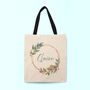 Personalised Wreath Tote Bag, thumbnail 2 of 12