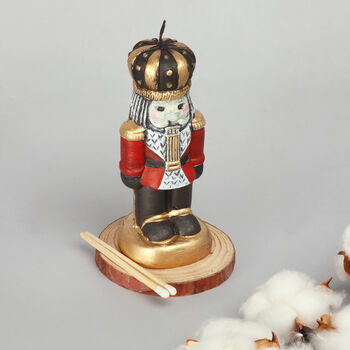 G Decor Nutcracker Soldier Shaped Decorative Candle, 2 of 4