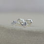Sterling Silver Mini Heart Studs, thumbnail 2 of 9