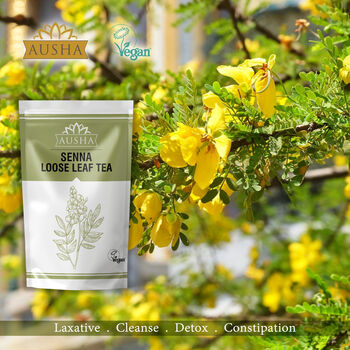 Senna Leaf Tea 100g For Constipation Relief, 4 of 9