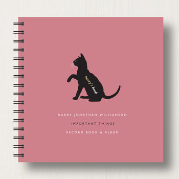 Personalised Cat Lover's Book Or Album, 9 of 11