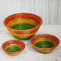 Colourful Recycled Newspaper Bowls, thumbnail 7 of 9