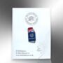 Blue Passport With Tickets Small Hard Enamel Pin, thumbnail 5 of 9