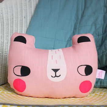 Linen Bear Cushion, 7 of 8