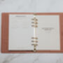 Personalised Ring Binder/Daily Undated Planner, thumbnail 8 of 9