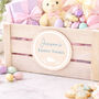 Personalised Easter Bunny Crate Treat Activity Box Easter Gift Idea, thumbnail 4 of 6
