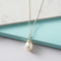 Large Pearl Necklace, thumbnail 2 of 5