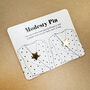 Modesty Pin, Star Shaped Modesty Pin, Star Little Brooch, thumbnail 2 of 6