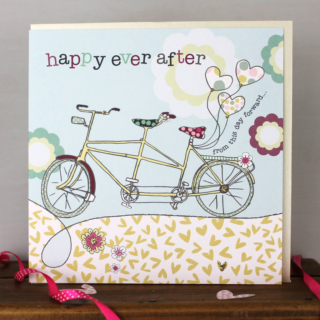 Happy Ever After Card By Molly Mae | notonthehighstreet.com