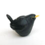 Blackbird Stoneware Ornament, thumbnail 7 of 8