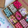 Personalised Butterfly And Flower Wooden Bead Making Kit, thumbnail 1 of 9