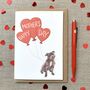 Personalised Staffy Happy Mother's Day Card, thumbnail 1 of 3