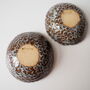 Handmade Gold And Blue Brown Mini Pottery Ring Dish, thumbnail 3 of 8