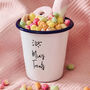 Personalised Childrens Enamel Snack Pot, thumbnail 3 of 5