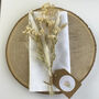 Personalised Wedding Place Setting Country Flowers, thumbnail 1 of 3