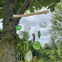 Recycled Glass Bottle Driftwood Wind Chime, thumbnail 5 of 5