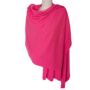 Neon Pink 100% Cashmere Travel Wrap Gift Boxed, thumbnail 3 of 5