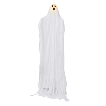 2m Light Up Ghost With Stand Halloween Decoration, 2 of 3