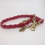 Personalised Plaited Leather And Chain Dog Lead, thumbnail 10 of 11
