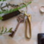 Hoy Solid Brass Key Hook, thumbnail 2 of 3