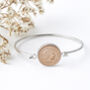 16th Birthday 2010 Penny Coin Bangle Bracelet, thumbnail 3 of 10