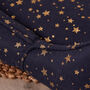 Personalised Navy Star Pet Bed, thumbnail 6 of 7