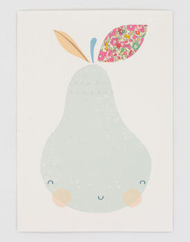 Liberty Pear Nursery Print, 4 of 10