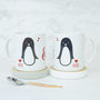 Personalised Penguin Couple Socks, thumbnail 3 of 6