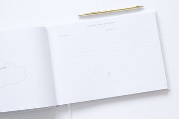 Baby Memory Book Jungle With Gold Foil, 12 of 12