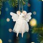 Christmas Felt Angel Mouse, thumbnail 1 of 2