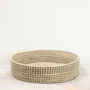 Samla Large Handmade Seagrass Tray, thumbnail 5 of 6