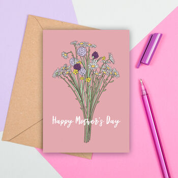 Large Mother's Day Flower's Card, 2 of 2