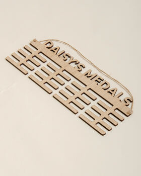 Multicolour Personalised Medal Hanger, 9 of 12