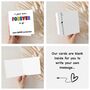 Wood Five Year Anniversary Card, thumbnail 2 of 7
