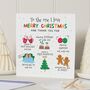 Personalised Funny Christmas Card For Partner, thumbnail 1 of 7