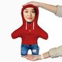 I Love Keyring Hoodie Choose Your Colour Personalised Mini Me® Doll, thumbnail 2 of 9