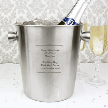Any Message Personalised Ice Bucket, 3 of 3