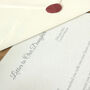 A Letter To Our Daughter On Her Wedding Day Personalised Keepsake, thumbnail 4 of 8
