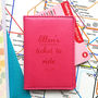 Ticket To Ride Personalised Oyster Travel Card Cover, thumbnail 1 of 4