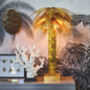 Brass Palm Table Lamp, thumbnail 1 of 1
